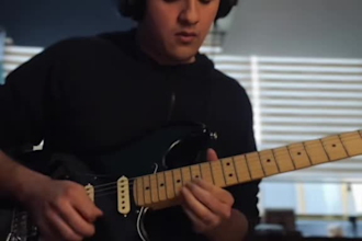 professionally record a latin vintage style guitar