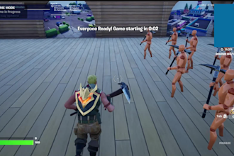 uefn fortnite map, one short map, solo cup endgame, tycoon map, cozi royale, 2v2
