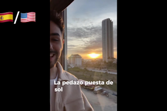 create a natural video testimonial in english or spanish