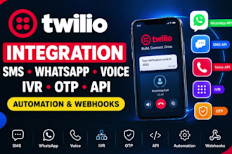 fix twilio SMS, API integration, a2p 10dlc and automation issues