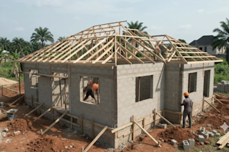 create property development and construction timelapse