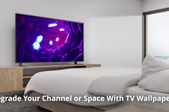 create 4k TV wallpaper decor videos for youtube, offices, waiting rooms