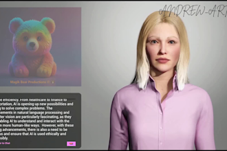 create an interactive ai metahuman virtual assistant in unreal engine 5