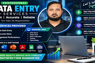 do data entry and copy paste job