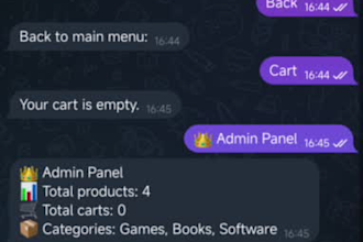 build custom telegram bot for your business