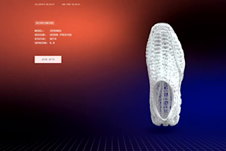 design zellerfeld style 3d printed shoe in stl step glb cad file
