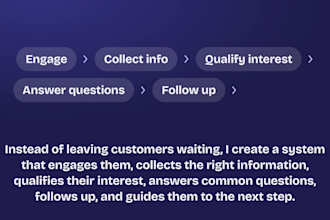 create a manychat ai chatbot for booking and sales