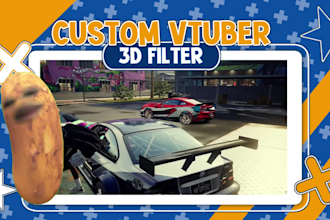 create a custom ar vtuber 3d avatar for streamfog