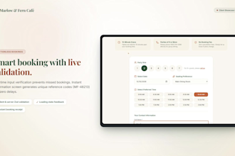 build restaurant or cafe website with online reservations