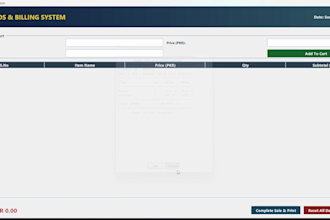 develop a java desktop application
