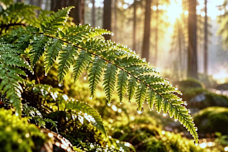 create a calming ai forest video for yoga, study or therapy use