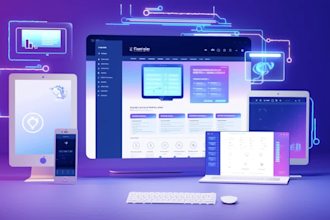 set up crypto blockchain business website wallet dashboard