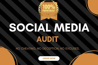 audit and optimize your social media profiles