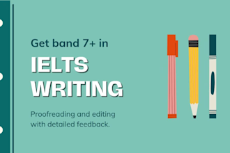 help you with your ielts writing task with my own strategies