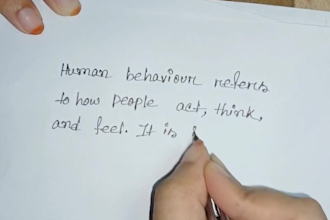 provide legible handwritten notes