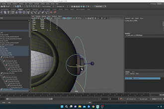 create, fix or rig your 3d model and weight paint in blender