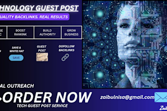 build tech backlinks via tech guest post on high da tech sites to rank blogs