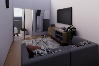 virtually stage your empty rooms with photorealistic furniture