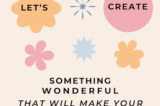 design cute aesthetic stickers for print and digital use