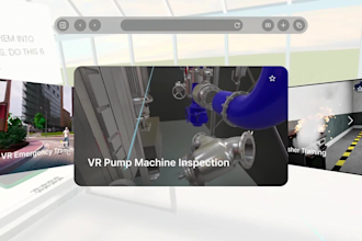 develop custom VR training and simulation applications