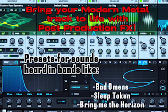 add post production fx to your modern metal song