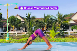 create custom yoga or exercise videos