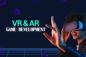 do develop VR and ar games in unity