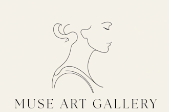 create a sleek and complete minimalist logo for your business