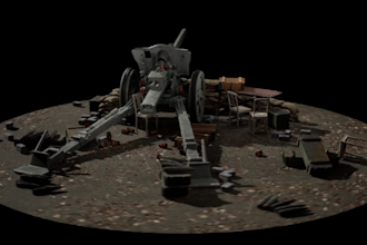 create vehicle hard surface assets