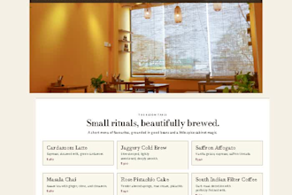 build a simple website for small business