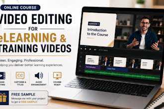 online course edit course content and elearning training videos