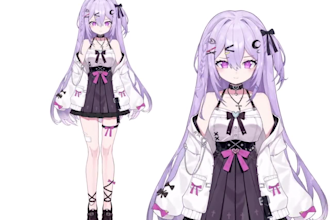 design and rig your live2d vtuber model live2d avatar vtuber rigging vtuber art