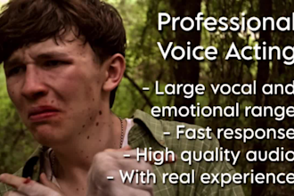 teen voice act, voice over, for animation and video games