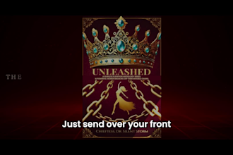 create a stunning, cinematic book trailer and teaser video
