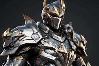 design custom cosplay mask, helmets, armor and 3d printable props