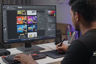 design professional instagram posts, social media ads and promotional ads