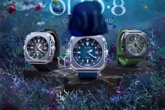 create 3d chronograph watch animation and mechanical timepiece render