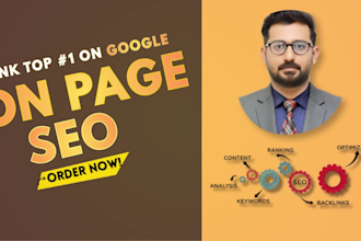 do onpage SEO for your website to rank higher on google
