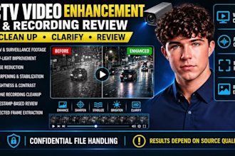 enhance cctv , phone recording cleanup, and timestamp based recording review