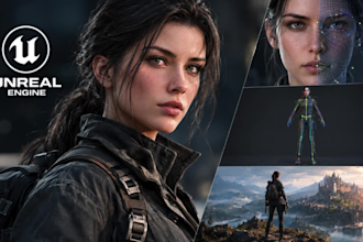 ue5 game cutscene ue5 game trailer metahuman characer rigging iclone lip sync