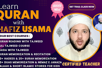 offer online quran teaching with tajweed and beautiful recitation