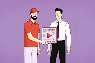 create a 2d animated explainer video for saas and business
