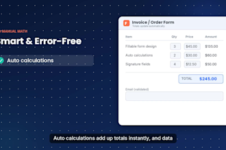 create fillable PDF form or convert word, scanned file to editable PDF