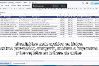 build an automated business expense tracker with dynamic dashboards