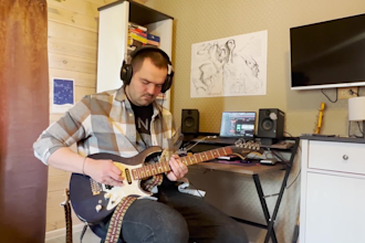 record guitar or bass for your song, or create loop for beat