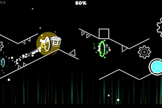 build a professional geometry dash layout for you