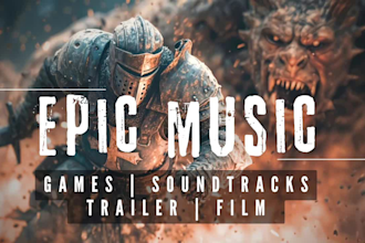 compose epic music for you