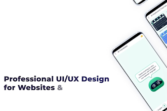 do figma mobile app UI UX design and figma website web UI UX