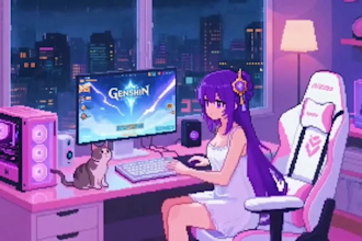 design a vtuber overlay png tuber v tuber live2d rigging vtuber commission vtube