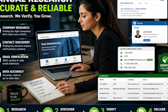 find verified b2b leads and business contacts
